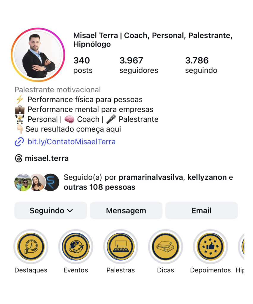 Instagram Misael Terra